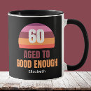 Search for turning 60 years old mugs Retro