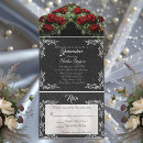 Search for black white silver quinceanera invitations 15th birthday