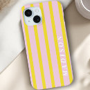 Search for pink and yellow iphone cases Stripes