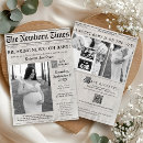 Search for newspaper invitations Unique