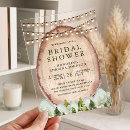 Search for trees bridal shower invitations String lights