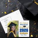 Search for blue and gold party invitations High school