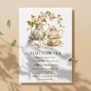 Search for tea time invitations Vintage