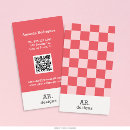 Search for chequerboard business cards Modern
