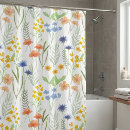Search for wildflower shower curtains Boho bohemian