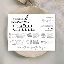 Search for safety cards Candle warning