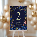 Search for navy and gold table cards Mis quince anos
