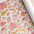 Search for sea creatures wrapping paper Whimsical