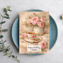 Search for tea cup cards Roses