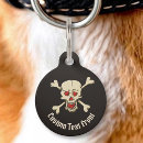 Search for skull pet tags Halloween