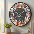Search for clocks Photo collage