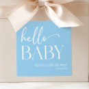 Search for babies square stickers Baby shower