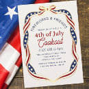 Search for cookout party invitations Stars and stripes