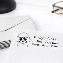 Search for poodle rubber stamps Cute