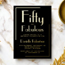 Search for for her 50th birthday invitations 50 year old