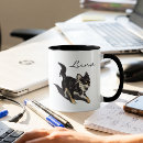 Search for long black hair mugs Chihuahua