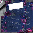 Search for sapphire invitations Jewel tone