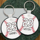 Search for baseball number key rings Boy