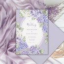Search for purple floral invitations Watercolor