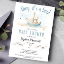 Search for sailboat baby boy shower invitations Cute