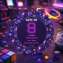 Search for arcade game stickers Gamer birthday