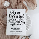 Search for funny drinking invitations Black and white