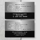Search for black and silver business cards Modern