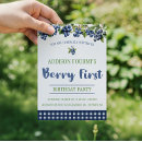 Search for blueberry invitations Gender neutral
