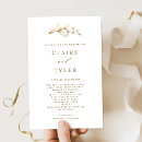 Search for white and gold wedding programs Elegant