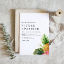 Search for watercolor hibiscus wedding invitations Tropical