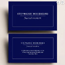 Search for blue border business cards Geometric