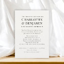 Search for typographic invitations Classic