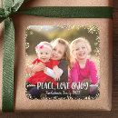Search for elegant snowflake stickers Red and gold