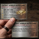 Search for aluminum business cards Mechanic