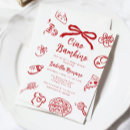 Search for italian invitations Hand drawn