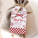 Search for special delivery gift tags Red