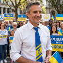 Search for russian flag ties Ukraine