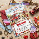Search for dalmatian dog invitations Firefighter