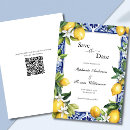 Search for mediterranean save the dates Qr code