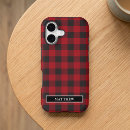 Search for red flannel iphone cases Red and black