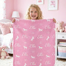 Search for childrens horse blankets Pink