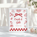 Search for pizza wedding signs Red