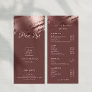 Search for spa salon price lists Business