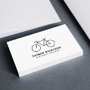 Search for cycle business cards Black and white