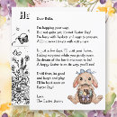 Search for letter from easter bunny For kids