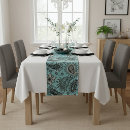 Search for dark teal table runners Turquoise
