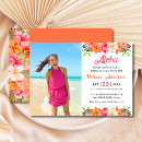 Search for luau birthday invitations Hawaiian luau party