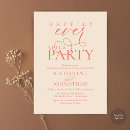 Search for ceremony only wedding invitations Happily ever after party