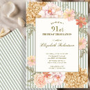Search for 91st birthday invitations For her