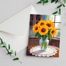 Search for sunflower paintings cards Yellow